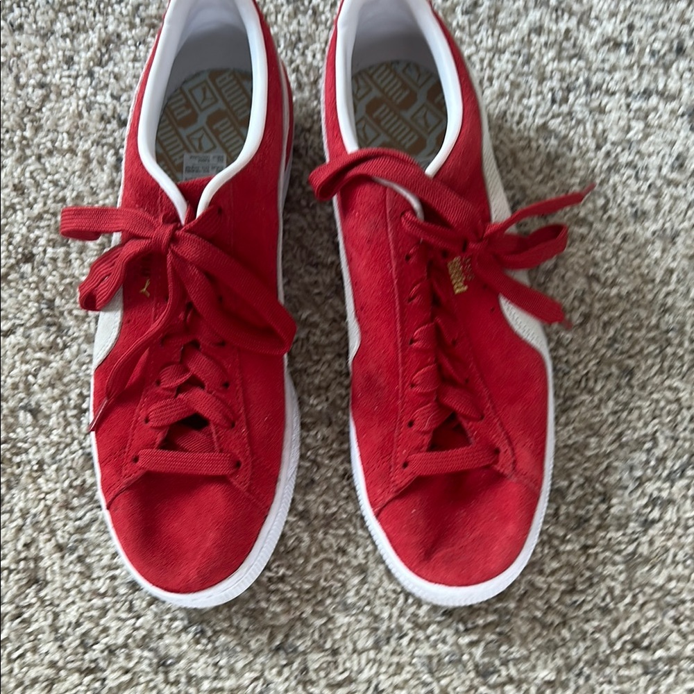Men’s puma suede sneakers